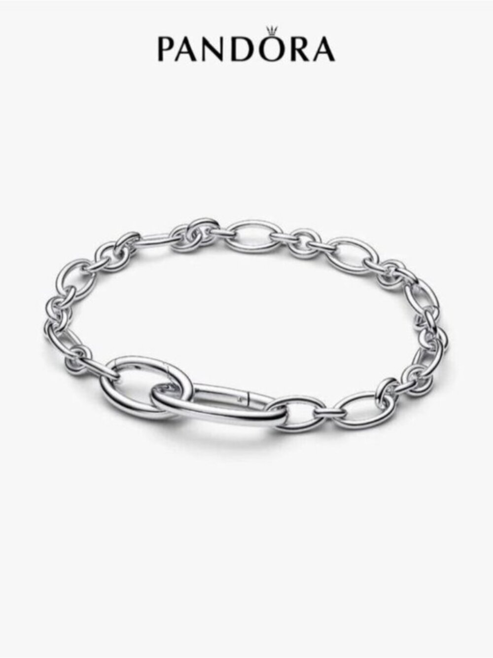 Pandora Openable Oval Link Chain Bracelet